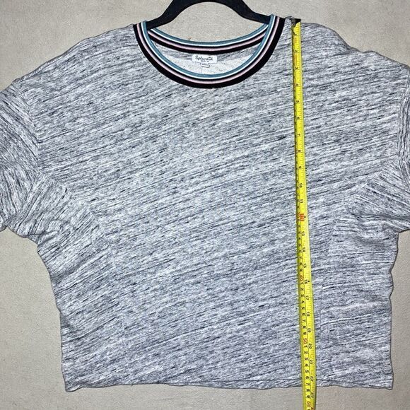 NWT MSRP $158 Splendid Contrast Ribbed Crew Neck Pullover Women's Size medium - Picture 7 of 8